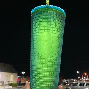 ✨Starbucks Venti Tinted Touch Grid Cold Cup